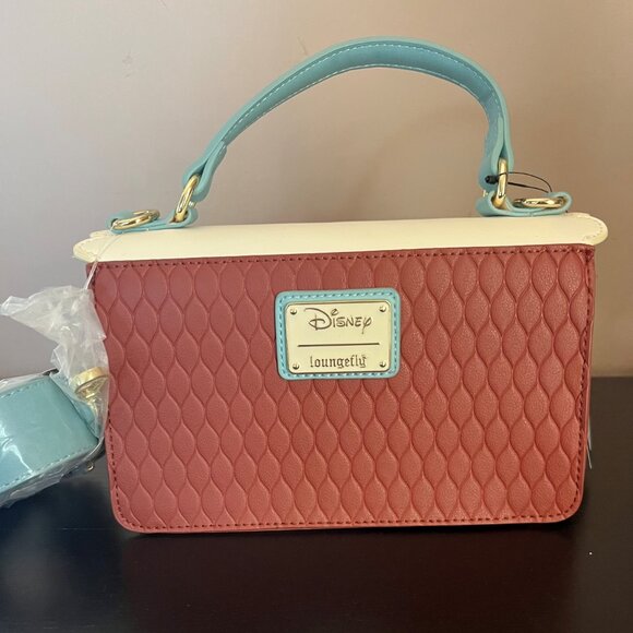 🚦Loungefly Disney Dumbo Floral Crossbody Bag New! - Picture 6 of 10